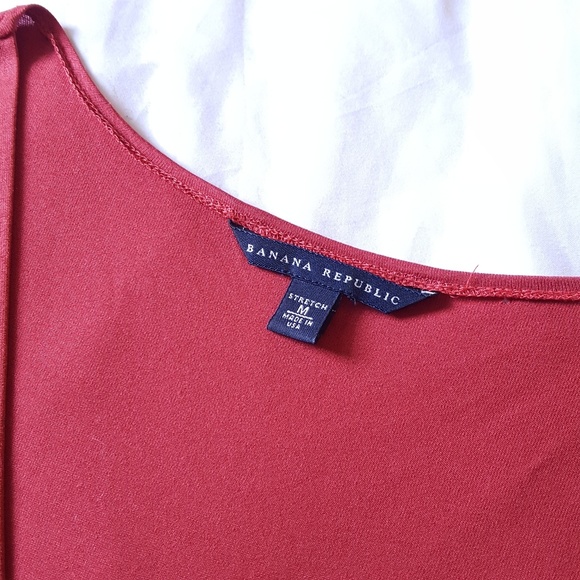 Banana Republic Stretch V-neck Top - Picture 4 of 5